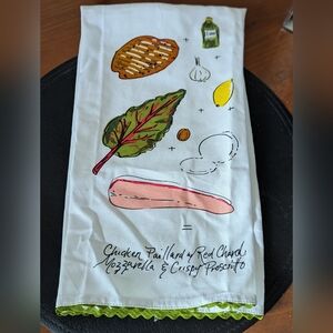 Rachael Ray Cotton Kitchen Tea Towel, Chicken Paillard Recipe